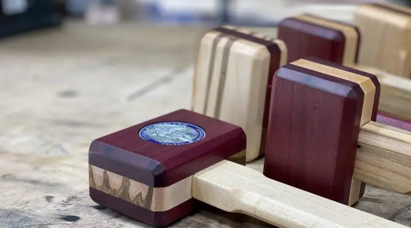 Turning A Wooden Mallet