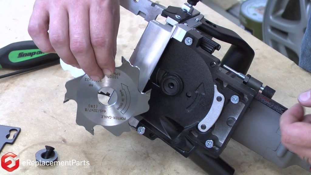 How to Replace the Blade on a Porter Cable Biscuit Joiner How to Replace the Blade on a Porter Cable Biscuit Joiner