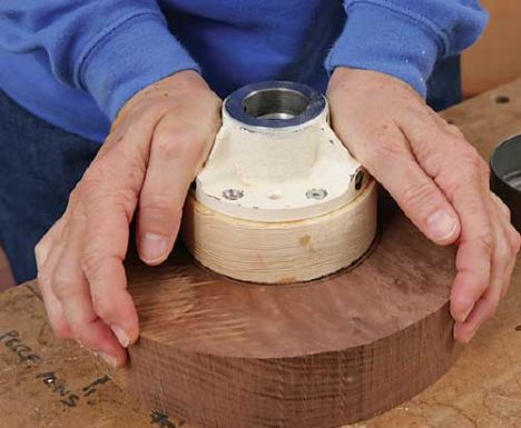 Mounting Wood On The Wood Lathe: Using A Glue Block