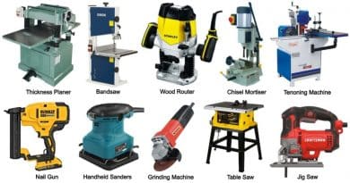 Various Types of Woodworking Machines and Its Uses