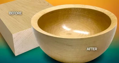 Woodturning A Wooden Bowl