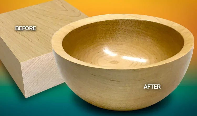 Woodturning A Wooden Bowl