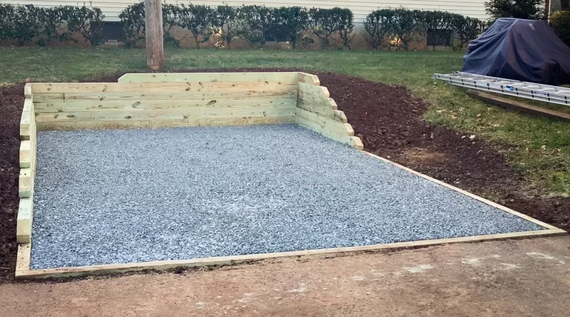 Building A Shed In Your Backyard Requires A Proper Foundation