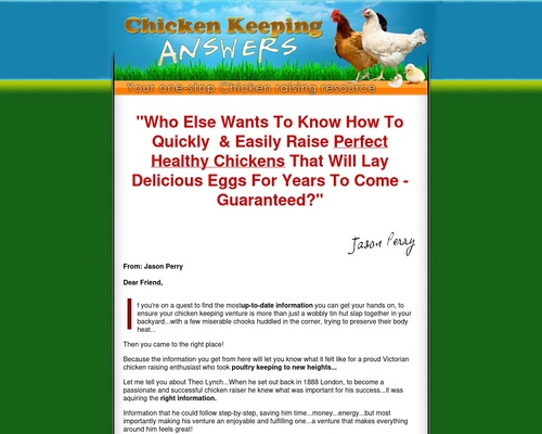 Answers To Raising Chickens