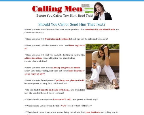 Calling Men: The Complete Guide to Calling, Emailing, and Texting Men