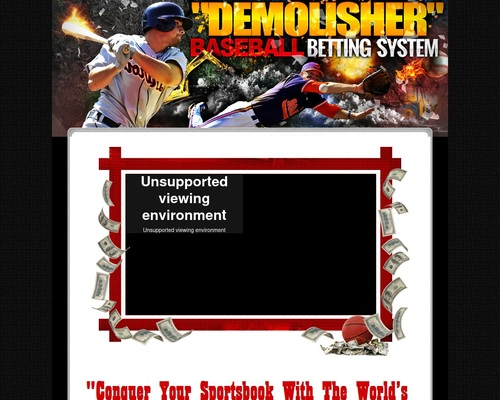 The Demolisher Sports Betting System By Author Of The #1 System